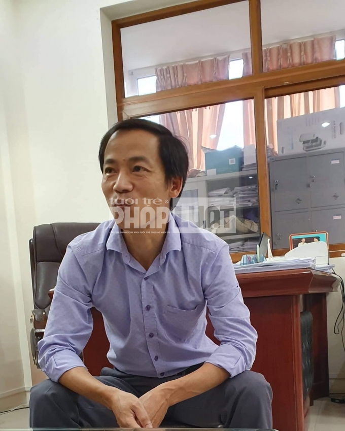 Phó Chánh văn phòng quận Hải An cho biết sẽ báo cáo lại những nội dung PV đăng ký làm việc