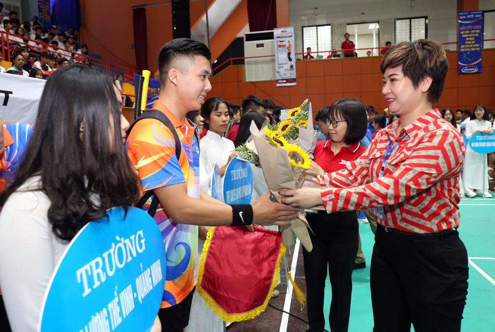 Khai mạc Giải cầu lông HS-SV TP Hà Nội 2019 