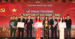 Ngày 4/10, Hà Nội sẽ trao giải thưởng báo chí về xây dựng Đảng và phát triển văn hoá