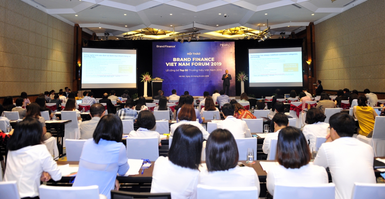 Toàn cảnh Hội thảo Brand Finance Viet Nam Forum 2019