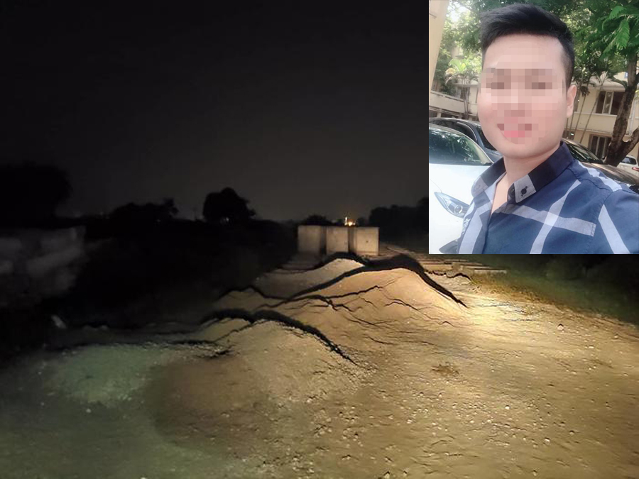 Đang điều tra vụ nam tài xế Grab bị sát hại ở bãi đất hoang thuộc phường Thụy Phương
