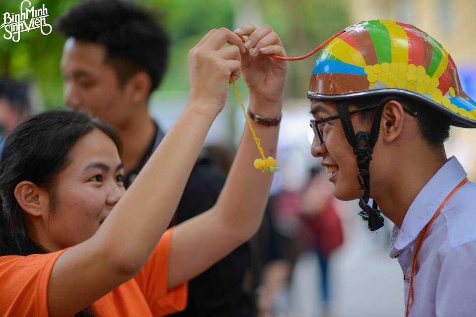 “Bình minh sinh viên” chào đón tân 