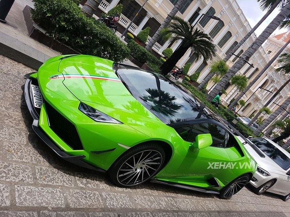 TP.HCM: Ngắm nhìn Lamborghini Huracan LP610-4 độ RevoZport 