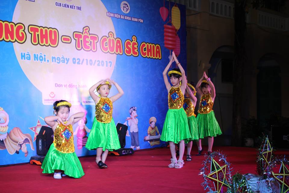 Tết trung thu tràn ngập tình yêu thương tại Bệnh viên Xanh - pôn