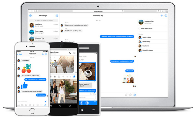 Facebook Messenger tham vọng trở thành ứng dụng tin nhắn mặc định trên Android và iOS