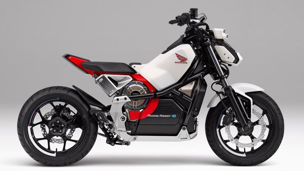 Honda Riding Assist-E - xe mô tô điện tự động cân bằng sẽ ra mắt tại triển làm Tokyo 2017