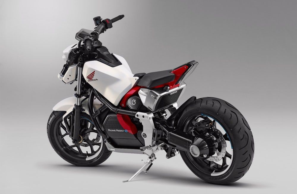 Honda Riding Assist-E - xe mô tô điện tự động cân bằng sẽ ra mắt tại triển làm Tokyo 2017