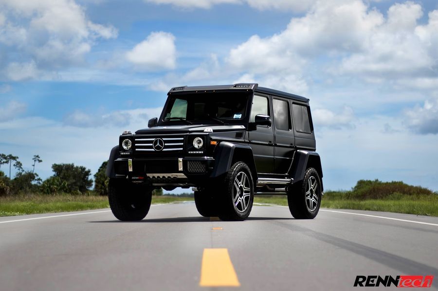 Mercedes-Benz G500 4x4² hầm hố sau khi qua tay Renntech