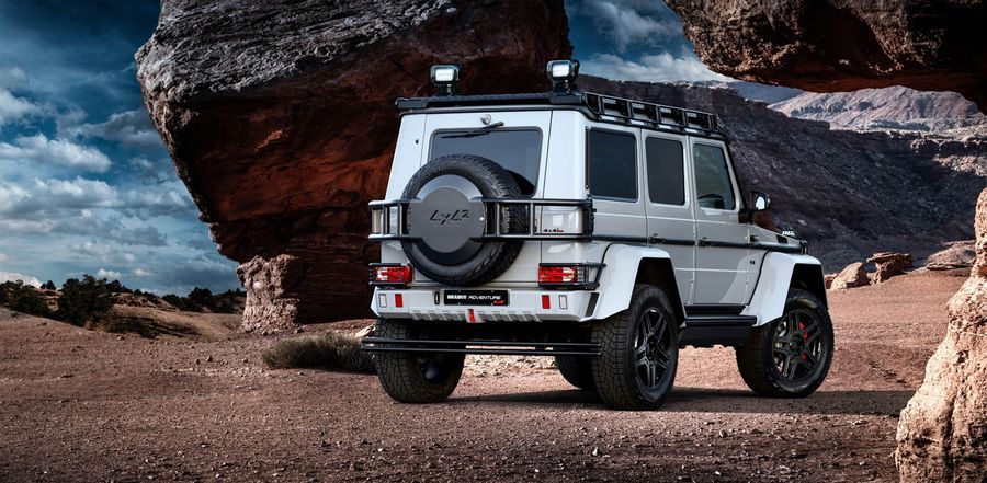 Mercedes-Benz G500 4x4² hầm hố sau khi qua tay Renntech