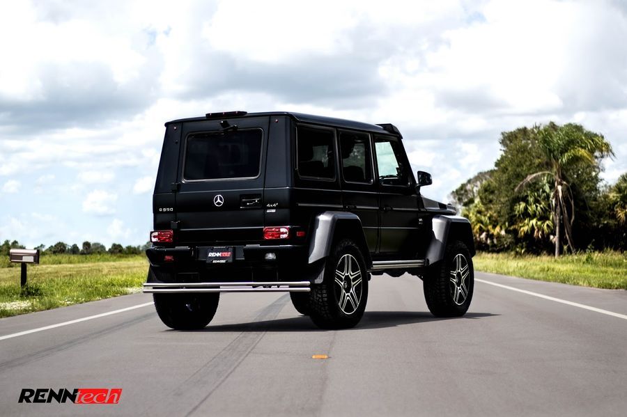 Mercedes-Benz G500 4x4² hầm hố sau khi qua tay Renntech