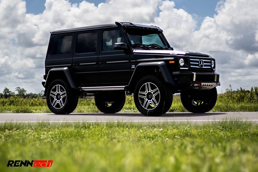 Mercedes-Benz G500 4x4² hầm hố sau khi qua tay Renntech