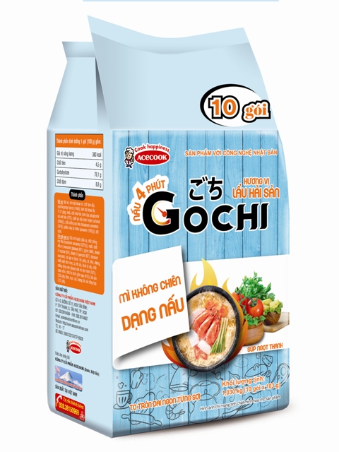 Acecook Việt Nam ra mắt sản phẩm mì ăn liền Gochi và “Bún gạo nhà tôi”
