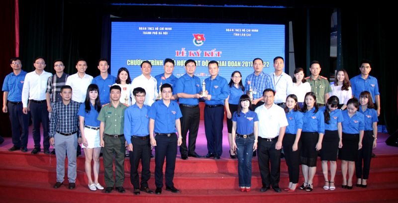 Tăng cường hợp tác giữa Thành đoàn Hà Nội và Tỉnh đoàn Lào Cai