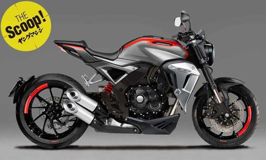 Xem trước thiết kế của Honda CB1000R 2018 trên cả ba biến thể