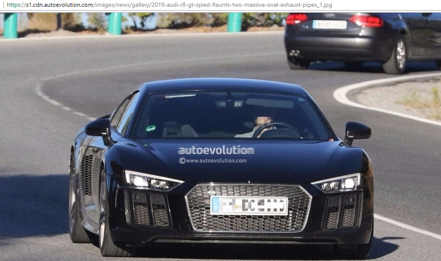 Bắt gặp Audi R8 GT 2019 với ống xả hình oval cỡ lớn