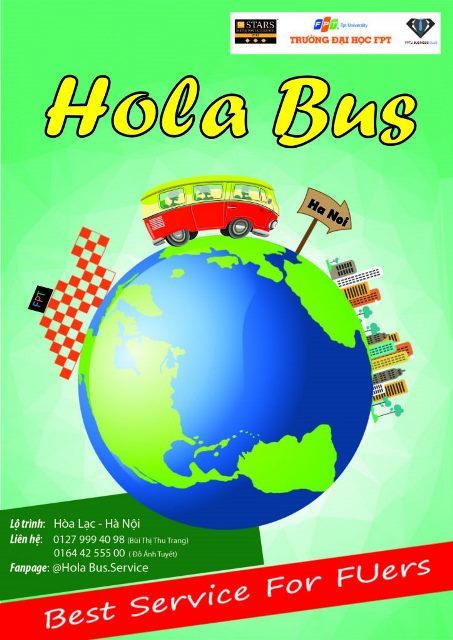 Hola Bus – Dự án xe buýt của sinh viên FPT