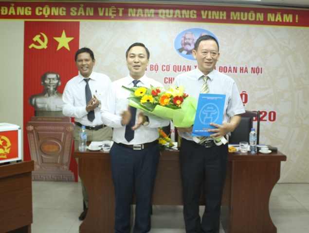 Đồng chí Nguyễn Xuân Hiền trúng cử chức Bí thư Chi bộ Văn phòng Thành đoàn Hà Nội