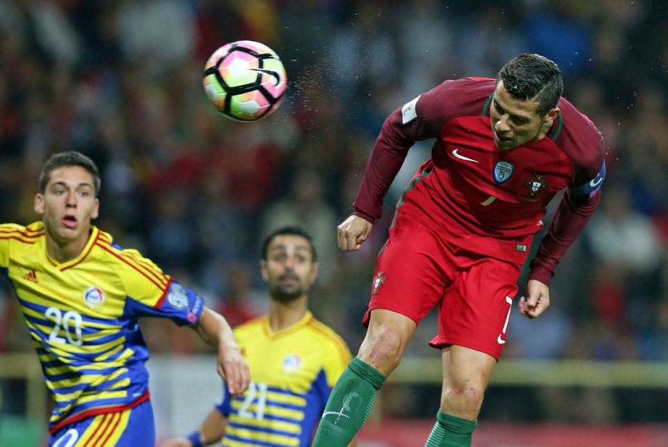 1h45 ngày 8/10, vòng loại World Cup 20 18 khu vực châu Âu, bảng B: Andorra - Bồ Đào Nha