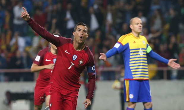 1h45 ngày 8/10, vòng loại World Cup 20 18 khu vực châu Âu, bảng B: Andorra - Bồ Đào Nha