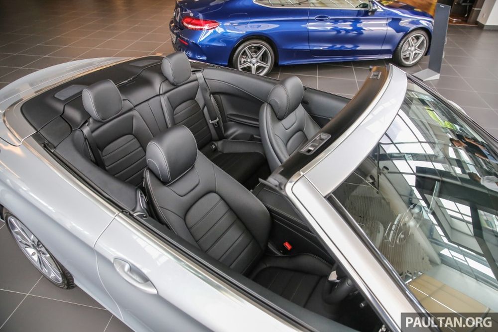 Mercedes-Benz C200 Cabriolet 2017 chuẩn bị cập bến Việt Nam với giá 2,8 tỷ đồng