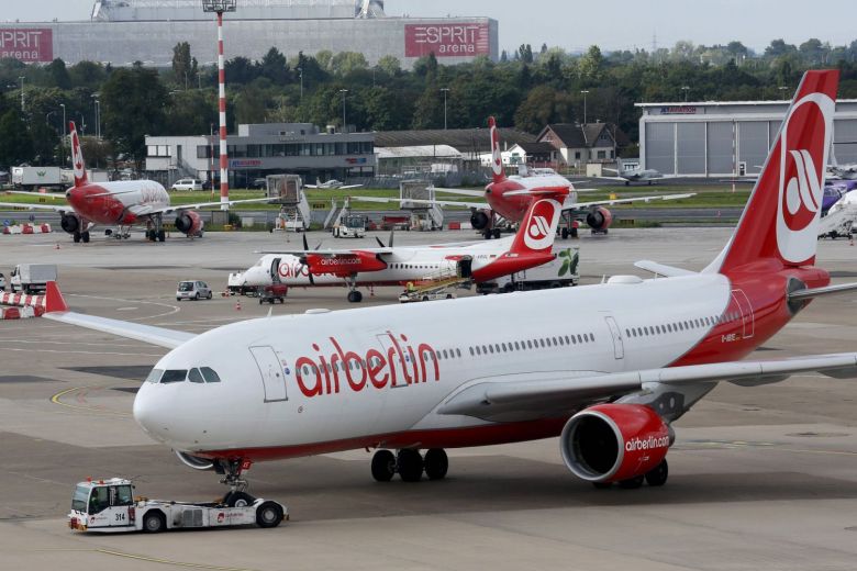 Air Berlin bất ngờ phá sản, 1.400 nhân viên sắp mất việc làm