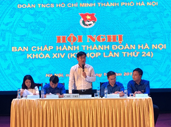 Thống nhất công tác Đại hội Đoàn TP Hà Nội lần thứ XV