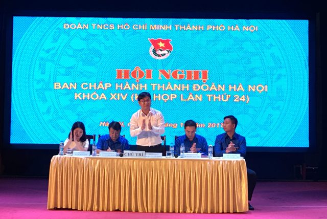 Thống nhất công tác Đại hội Đoàn TP Hà Nội lần thứ XV
