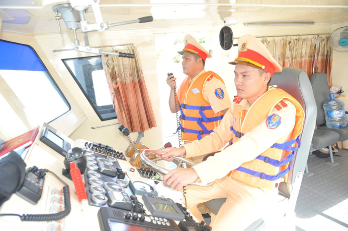 100 chiến sĩ CSGT Hà Nội vào Đà Nẵng phục vụ Hội nghị APEC