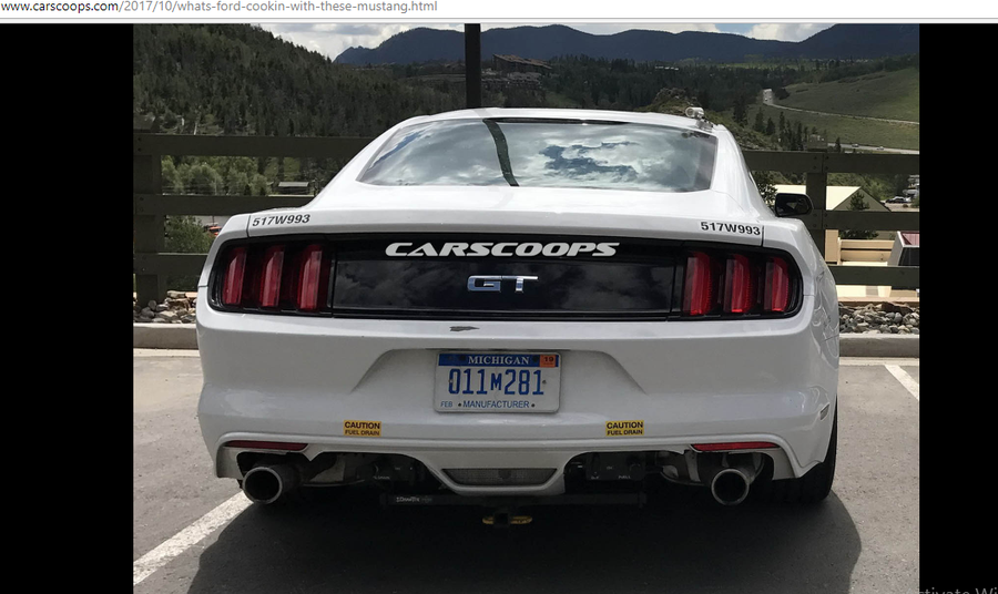 Bắt gặp bộ ba Ford Mustang thử nghiệm trên vùng cao Colorado