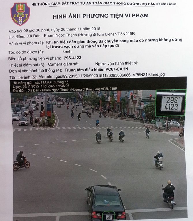 TP.HCM: Chủ xe ngã ngửa vì phải nộp phạt 