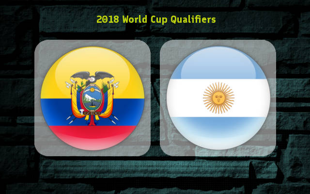 06h30 ngày 11/10, sân Olimpico Atahualpa, vòng loại World Cup 2018 khu vực Nam Mỹ: Ecuador - Argentina