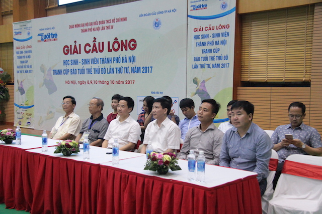 Giải Cầu lông HS-SV TP Hà Nội tranh cúp báo Tuổi trẻ Thủ đô lần thứ IV: Sôi nổi, kịch tính, lan tỏa đam mê