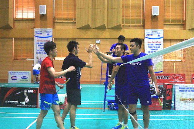 Giải Cầu lông HS-SV TP Hà Nội tranh cúp báo Tuổi trẻ Thủ đô lần thứ IV: Sôi nổi, kịch tính, lan tỏa đam mê