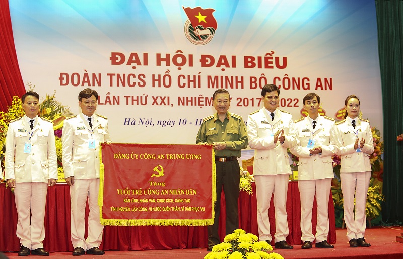 Đại hội đại biểu Đoàn TNCS Hồ Chí Minh Bộ Công an lần thứ XXI