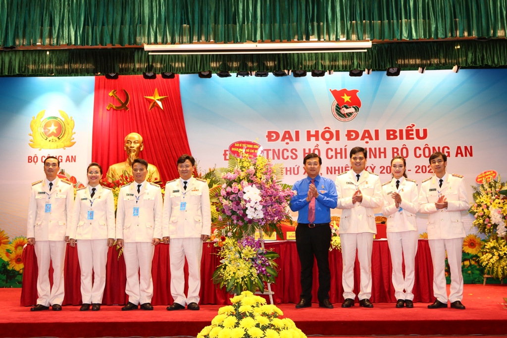 Đại hội đại biểu Đoàn TNCS Hồ Chí Minh Bộ Công an lần thứ XXI