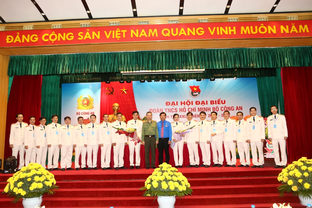 Đại hội đại biểu Đoàn TNCS Hồ Chí Minh Bộ Công an lần thứ XXI