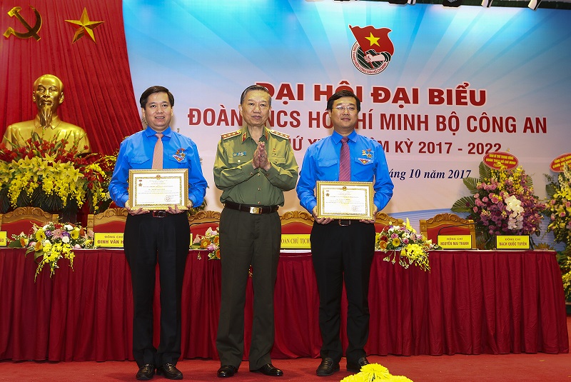 Đại hội đại biểu Đoàn TNCS Hồ Chí Minh Bộ Công an lần thứ XXI