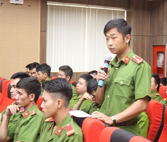 Cảnh sát Phòng cháy và Chữa cháy “hiến kế” cho Đoàn