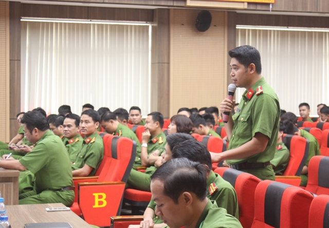 Cảnh sát Phòng cháy và Chữa cháy “hiến kế” cho Đoàn