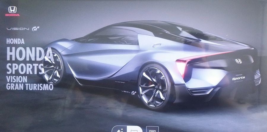 Honda Sports Vision Gran Turismo trông như phiên bản thu nhỏ của bằng NSX