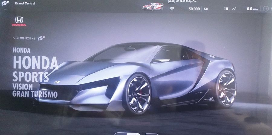 Honda Sports Vision Gran Turismo trông như phiên bản thu nhỏ của bằng NSX