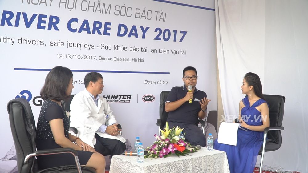 Driver Care Day - Ngày hội chăm sóc bác tài 2017 đang diễn ra tại Hà Nội
