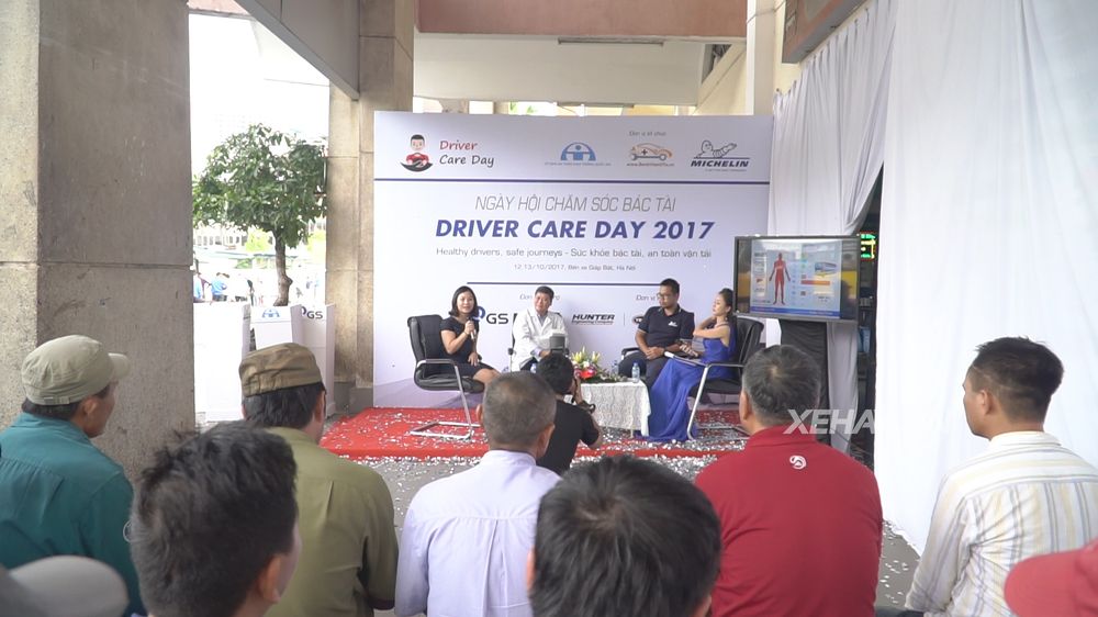 Driver Care Day - Ngày hội chăm sóc bác tài 2017 đang diễn ra tại Hà Nội