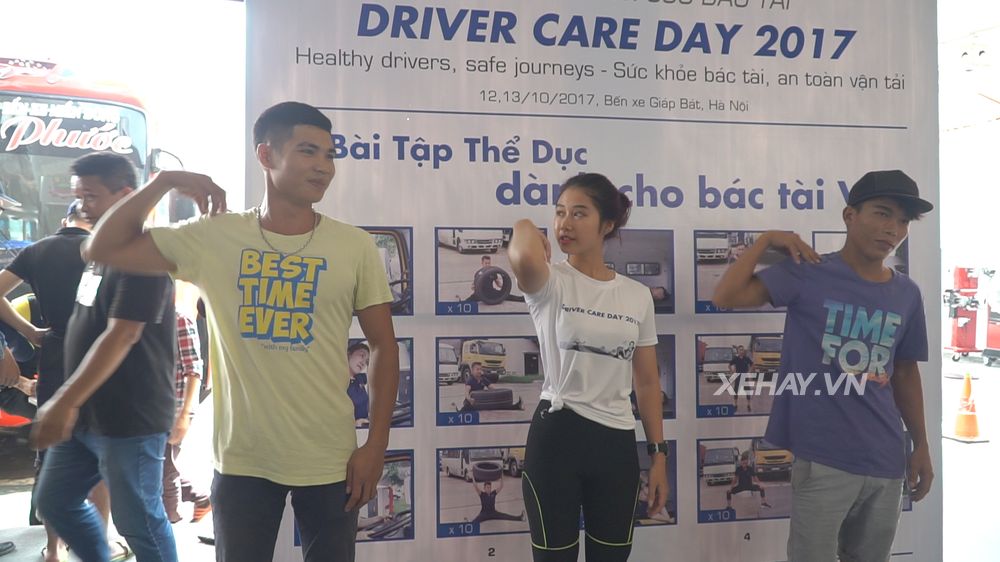 Driver Care Day - Ngày hội chăm sóc bác tài 2017 đang diễn ra tại Hà Nội