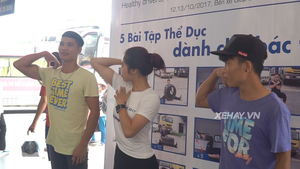 Driver Care Day - Ngày hội chăm sóc bác tài 2017 đang diễn ra tại Hà Nội
