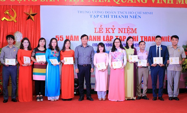 Tạp chí Thanh niên kỷ niệm 55 năm thành lập và trao giải cuộc thi 