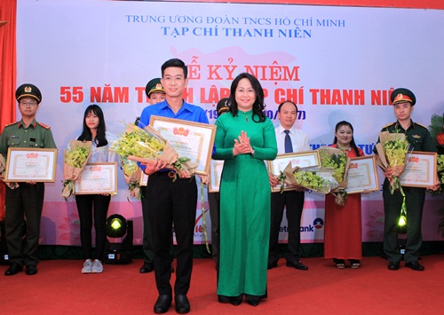 Tạp chí Thanh niên kỷ niệm 55 năm thành lập và trao giải cuộc thi 
