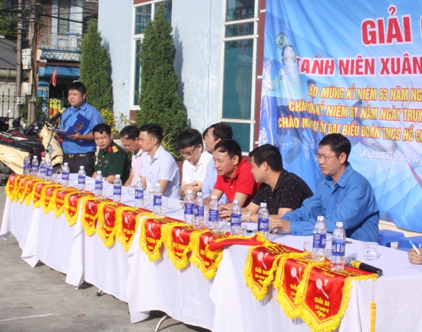 Giải Cầu lông thanh niên phường Xuân Đỉnh