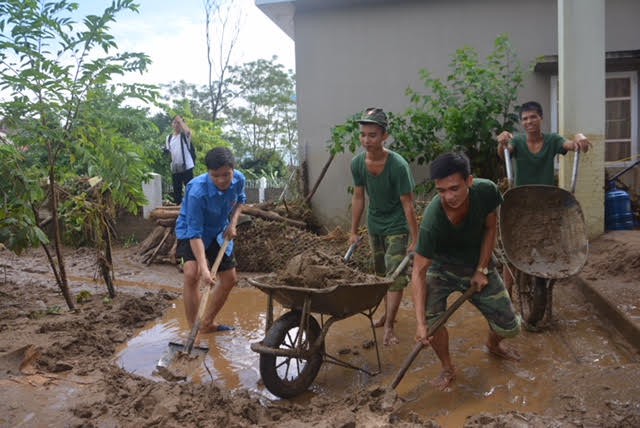 Tỉnh đoàn Yên Bái kêu gọi đoàn viên thanh niên khắc phục hậu quả mưa lũ - ảnh 1