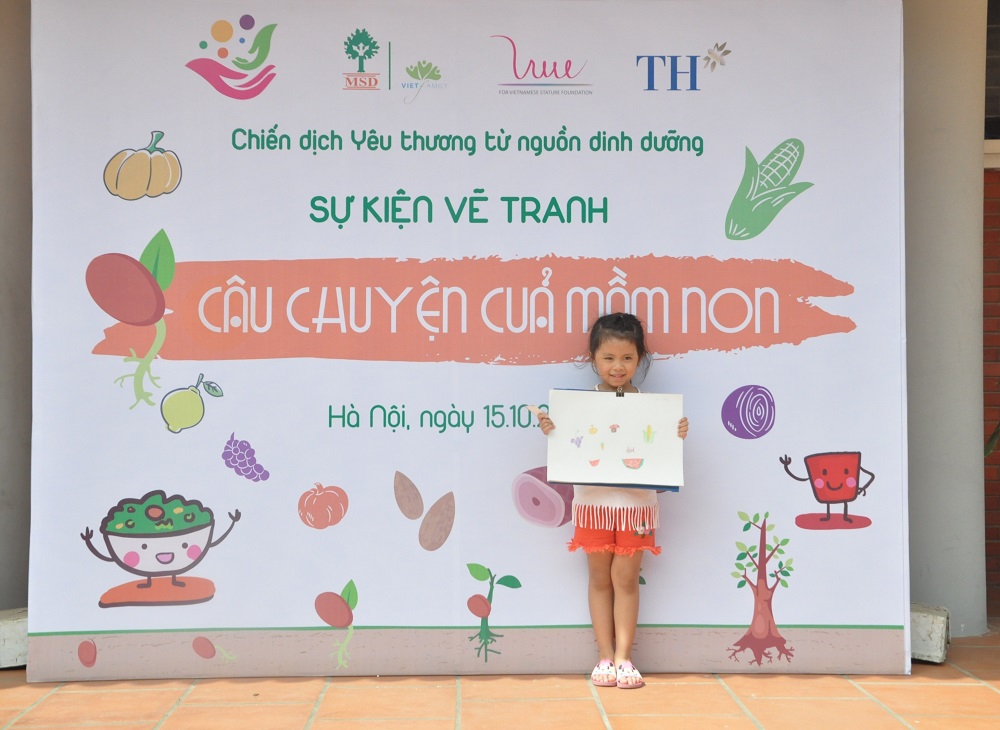 Sự kiện vẽ tranh “Câu chuyện mầm non”: Giúp trẻ nhỏ hiểu hơn về nguồn dinh dưỡng